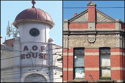 Left: Corner of Johnston and Brunswick St. Right: Between Kerr and Argyle St